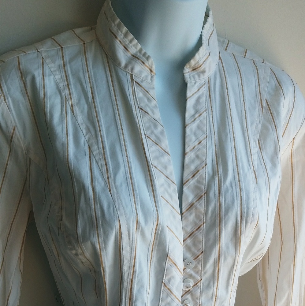 New York & Company Button Up Top